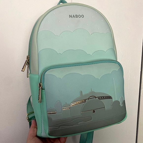 Loungefly Naboo Star Wars Midi Backpack - Picture 1 of 5